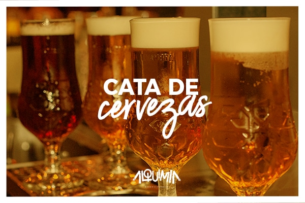 Cata de Cervezas para Parejas en Alquimia, Barcelona